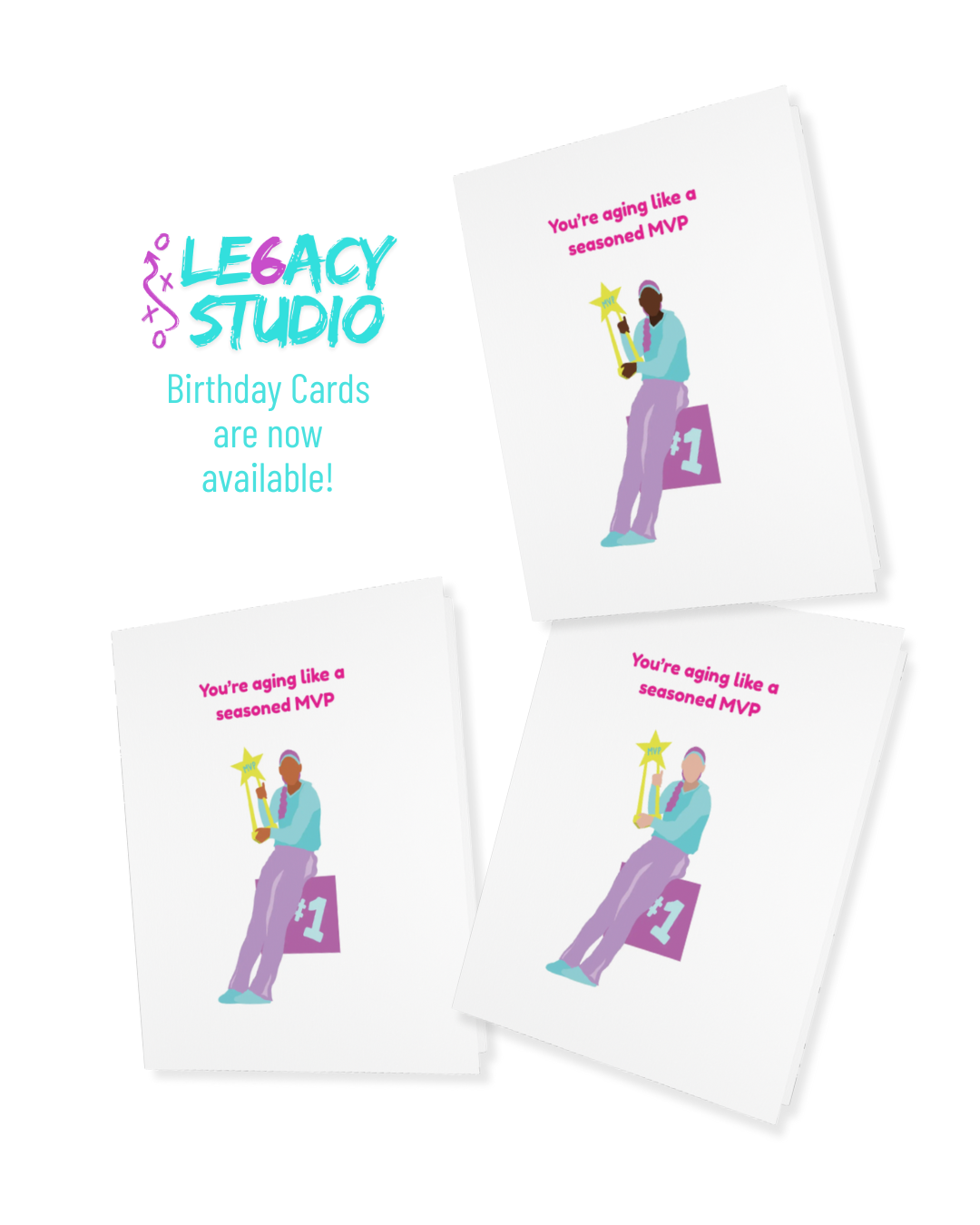 Birthday Card - Aging Like a Seasoned MVP