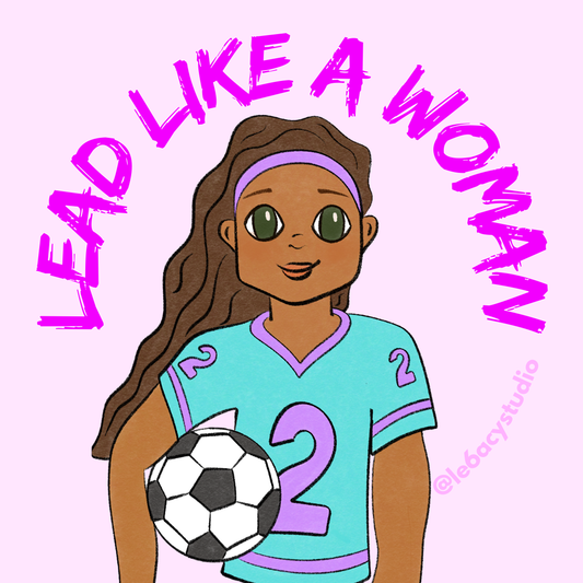 Lead Like A Woman Sticker