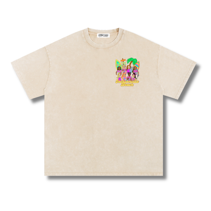 Catch Waves & Chase Goals T-Shirt (Oat)