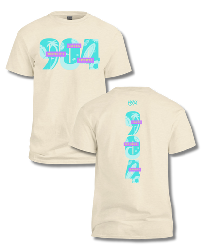 904 Loves Women's Sports T-Shirt (Tan)
