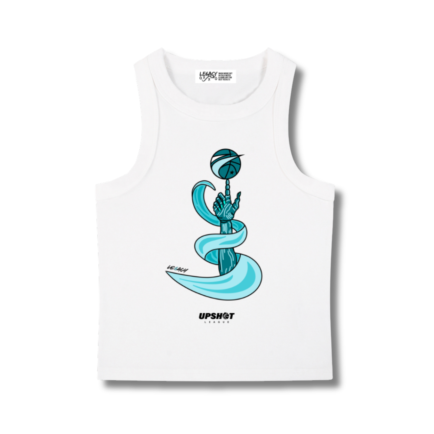 Rising Tide Tank Top (White)