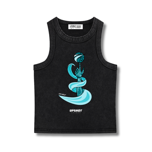 Rising Tide Tank Top (Black)