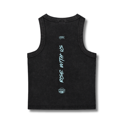 Rising Tide Tank Top (Black)