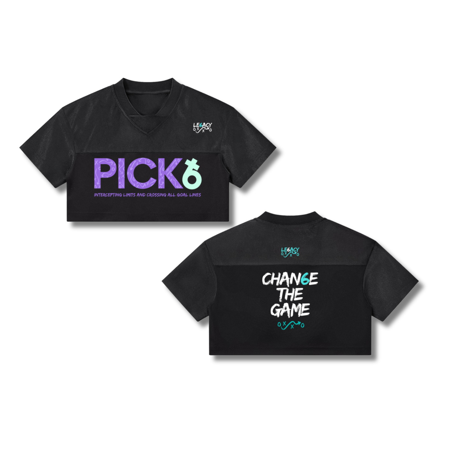 PICK 6 Cropped Jersey
