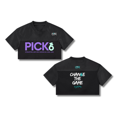 PICK 6 Cropped Jersey