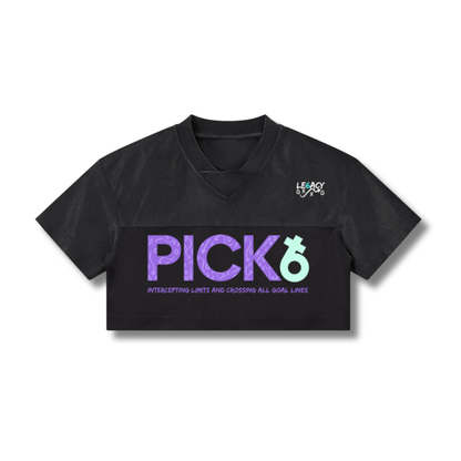 PICK 6 Cropped Jersey