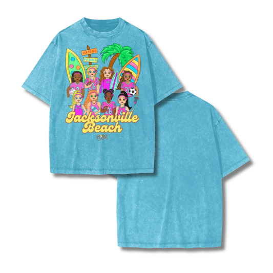 Ride Your Own Wave Kid's T-Shirt (Teal Blue)