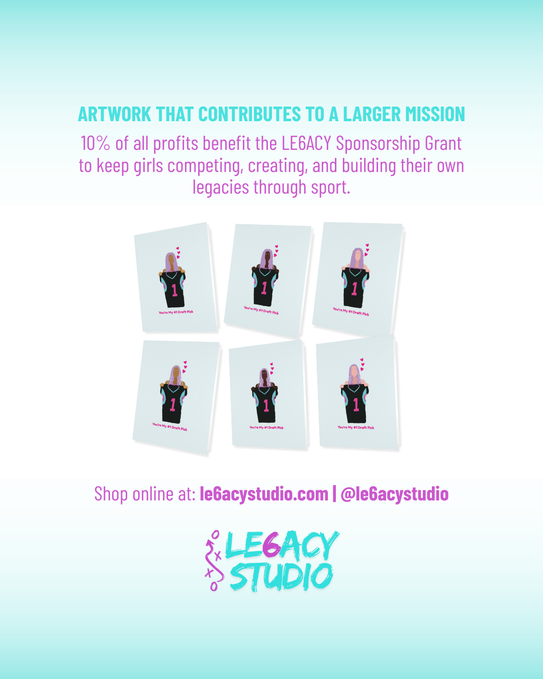 Love Card - You're My #1 Draft Pick