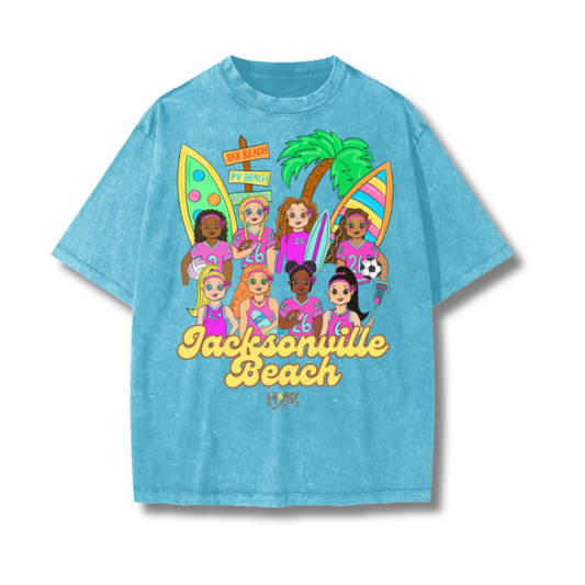 Ride Your Own Wave Kid's T-Shirt (Teal Blue)