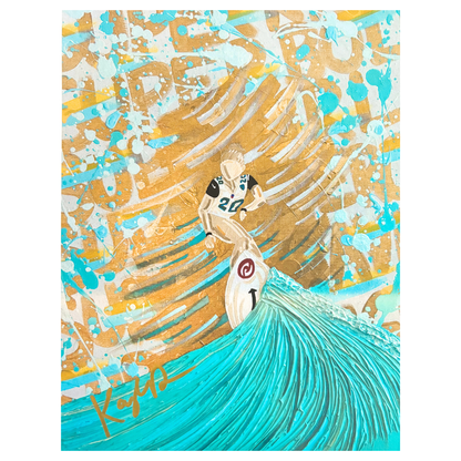 Autographed Print - Kayla Durden "Teal Tide Rising"