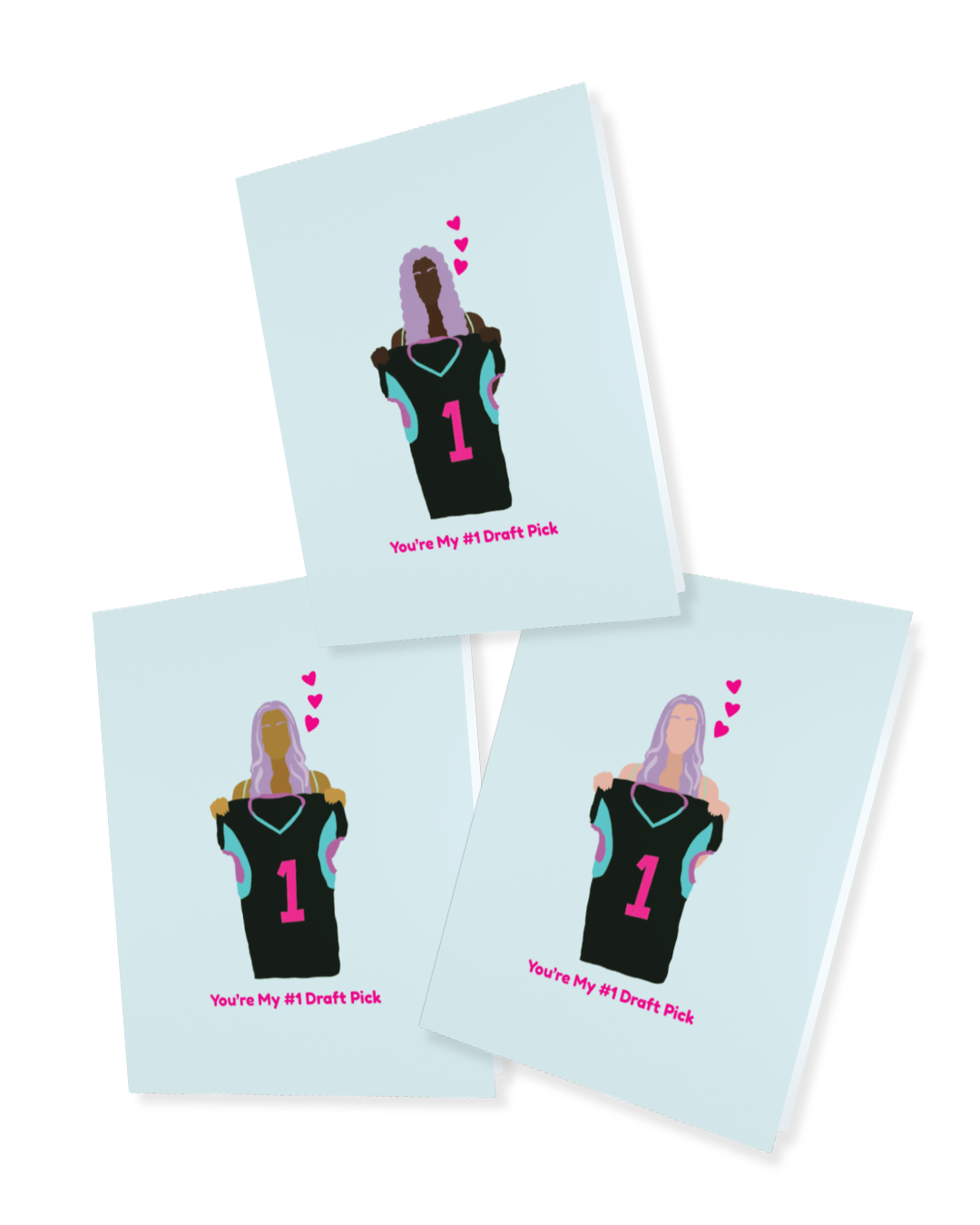 Love Card - You're My #1 Draft Pick